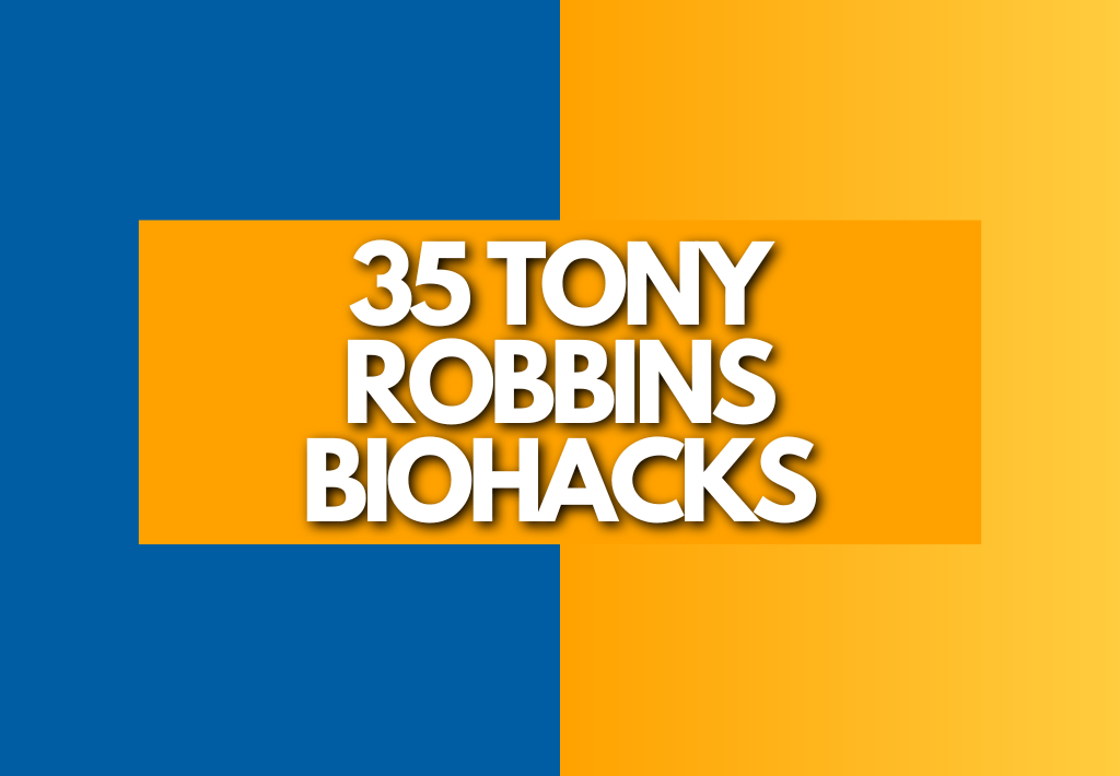tony robbins biohacks